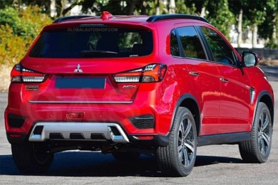 Mitsubishi asx iii - молдинг хром na кришка тюнінг фото №1
