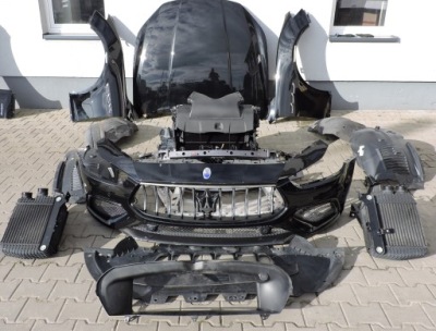 Перед kompletny maserati ghibli gransport карбон фото №1