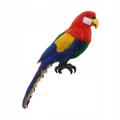 Żywa Papuga Ozdoba Ptaki Imitacja Zwierząt