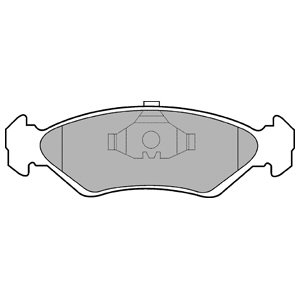 ZAPATAS DE FRENADO DELPHI LP591 + REGALO  