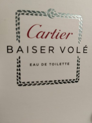 CARTIER BAISER VOLE edt próbka 1,5ml