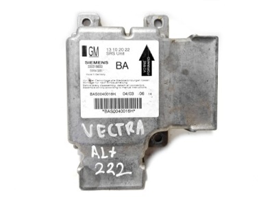 Модуль датчик подушка безпеки opel vectra c 13102022 фото №1