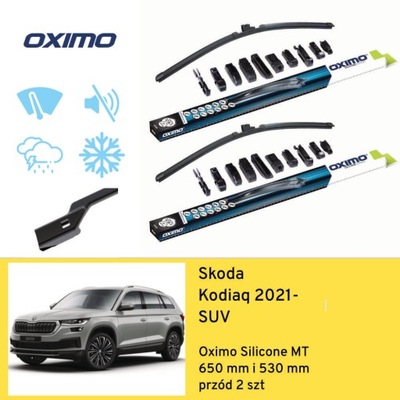 WIPER BLADES FRONT FOR SKODA KODIAQ SUV (2021-) OXIMO  