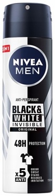 NIVEA MEN DEO BLACK WHITE INVISIBLE ORIGINAL spray