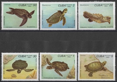Kuba - fauna** (1983) SW 2720-2775