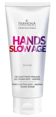 Peeling do rąk Anti Ageing Trójaktywny 200ml HANDS SLOW