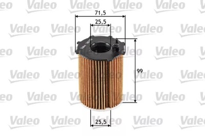 VALEO 586500 ФИЛЬТР OLEJU-WKLAD