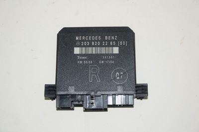 Модуль дверь mercedes-benz оригинальный номер 2038202285 фото №1
