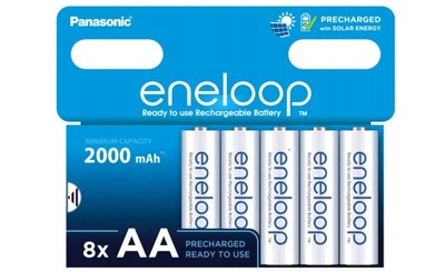 Akumulatorki PANASONIC ENELOOP AA 2000mAh 8 szt