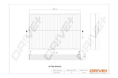 DRIVE+ FILTER CABINS AUDI 1.4TFSI 15- A4 WEGL OWY  