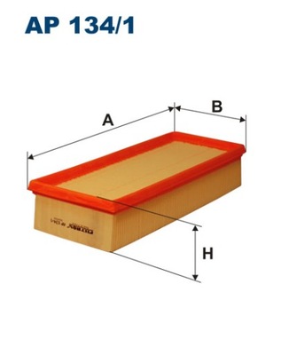 FILTRON AP 134/1 ФІЛЬТР ПОВІТРЯ фото