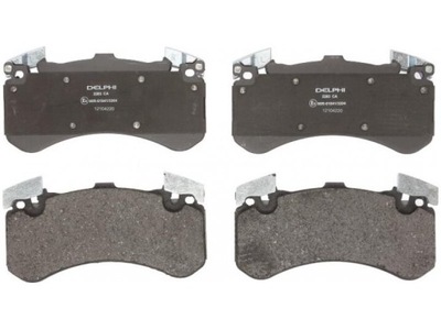 KLOCEK BRAKE SET FRONT AUDI A6, A7, A8 BENTLEY MULSANNE 1.8-6.8  