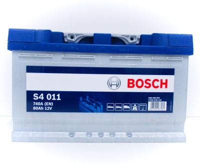 BOSCH SILVER S4 011 80AH 740A WYSOKI