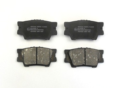 Гальмівні колодки задні lexus es250 es300h es350 toyota avalon camry matrix rav 4 фото №1