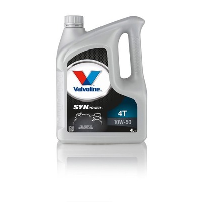 VALVOLINE SYNPOWER 4T 10W50 4L