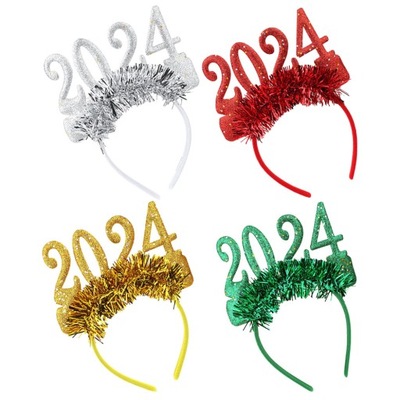 Opaski do włosów na nowy rok 2024 Impreza sylwestrowa