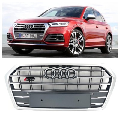 Решётка радиатора решётка радиатора audi sq5 80a 2017-2020 80a853651lrp5 фото №1