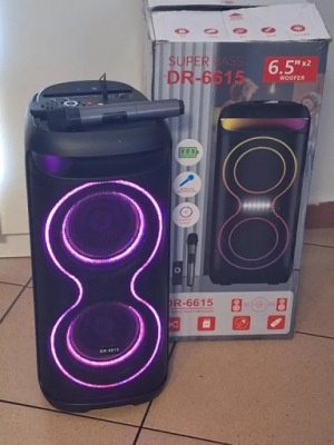 GŁOŚNIK SUPER BASS DR-6615