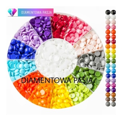 DODATKOWE DIAMENCIKI OKRĄGŁE DO HAFTU DIAMENTOWEGO DIAMENTY Z POLSKI