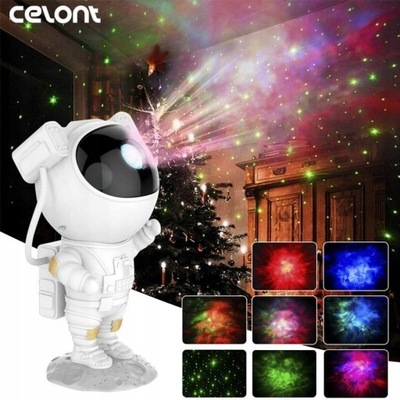 Starry Sky Projector Astronaut Lamp Galaxy Star