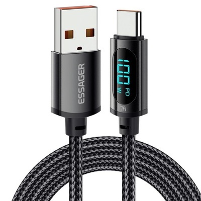 Kabel USB typu C 100 W PD Essager