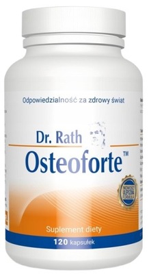 DR RATH Osteoforte zdrowe kości zęby 120 kapsułek