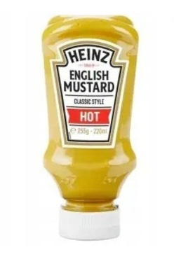 1x 220ml HEINZ English Mustard Hot musztarda