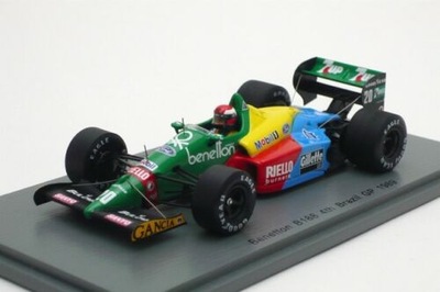 SPARK BENETTON B188 HERBERT 1989 BRAZIL GP 1:43