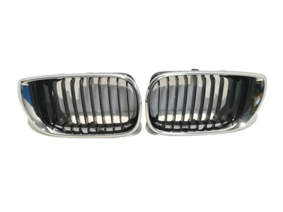 Решётка радиатора решётка радиатора решётки радиатора bmw 3 e46 01-05r lift хром фото №1
