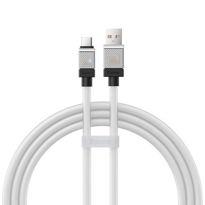 Baseus kabel CoolPlay USB - USB-C 1m 100W biały