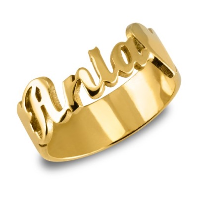 SREBRNY PIERŚCIONEK IMIENIEM