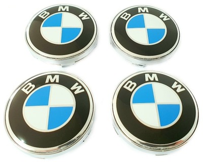 BMW TAPACUBOS KAPSLE ZNACZKI PARA ALUFELG 60MM/56MM  