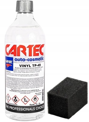 Cartec Vinyl TP-49 1l do plastiku gumy + aplikator