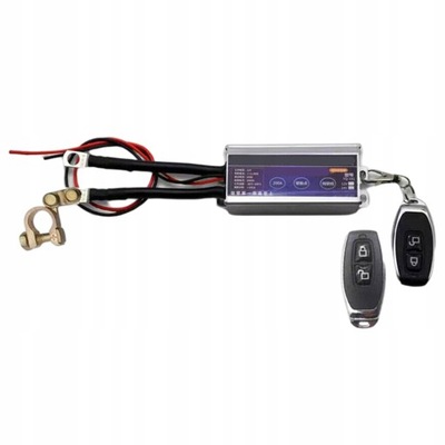 CAR BATTERY SWITCH WITH REMOTE CONTROL 