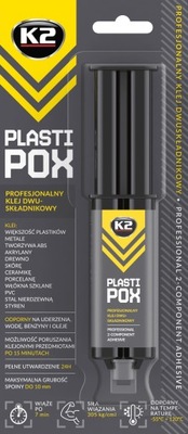 K2 PLASTI POX klej do plastiku spawanie plastików