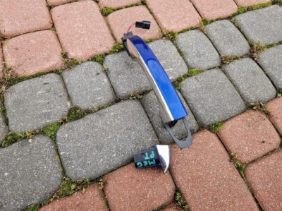 Ручка keyless хром задняя задняя renault megane iv фото №1