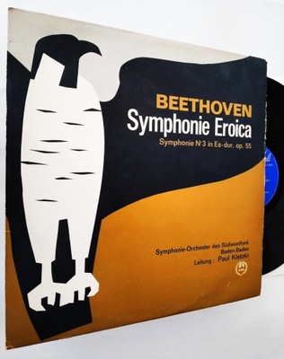 BEETHOVEN = SYMPHONIE EROICA LP Concert Hall Records