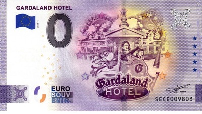 Banknot 0-euro-Wlochy 2020-1A-Gardaland Hotel