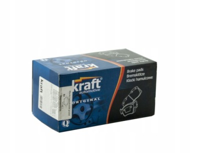 Тормозные колодки тормозные перед kraft fiat grande punto фото №1