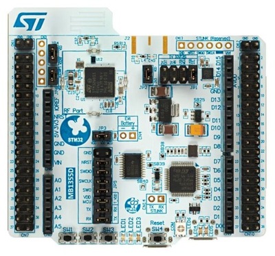 NUCLEO-WB55RG STM32 Nucleo-64 development board with STM32WB55RG MCU