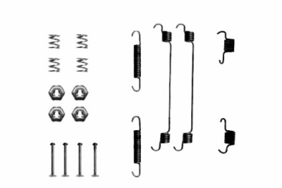 Ate 03.0137-9125.2 набор дополнительных, тормозные колодки тормозные фото №1