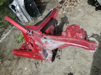 Jaguar xf x260 лонжерон четверть правая блок двигателя фото №1