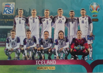 UEFA EURO 2020 PLAY-OFF TEAM Islandia 457