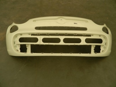 Бампер fiat 500l 2012- передний перед белый фото №1