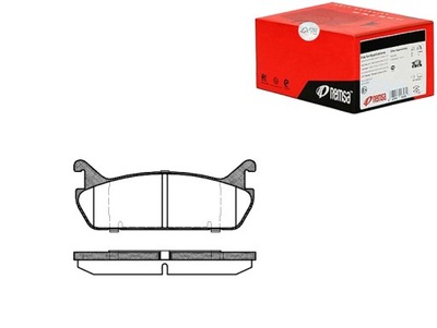 КОМПЛЕКТ КОЛОДОК ТОРМОЗНЫХ REMSA +