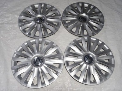 WHEEL COVERS ORIGINAL VW GOLF VI VII CADDY III 3 TOURAN I II 15 