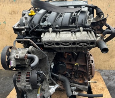 Двигатель kompletny renault scenic megane 1.6 8v k7m проверенный dacia sandero фото №1