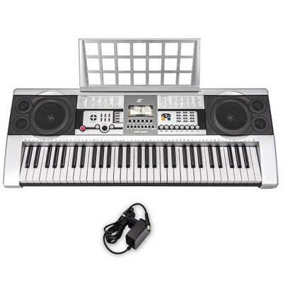 Duży Keyboard Pianino 61k MK-922 Stojak na nuty