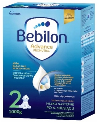 Mleko następne Bebilon 2 Pronutra-Advance 1000 g