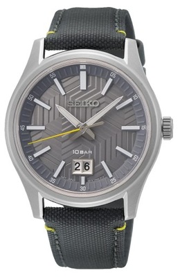 Seiko Męski analogowy zegarek kwarcowy z